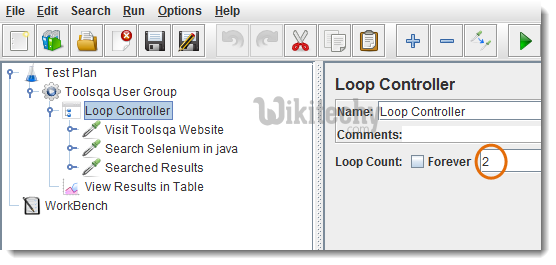  usage of loop controller